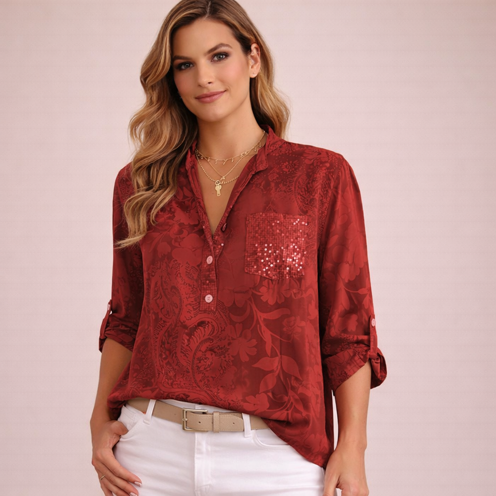 Sophie | Women's Casual Short Sleeve Blouse, Everyday Wear
