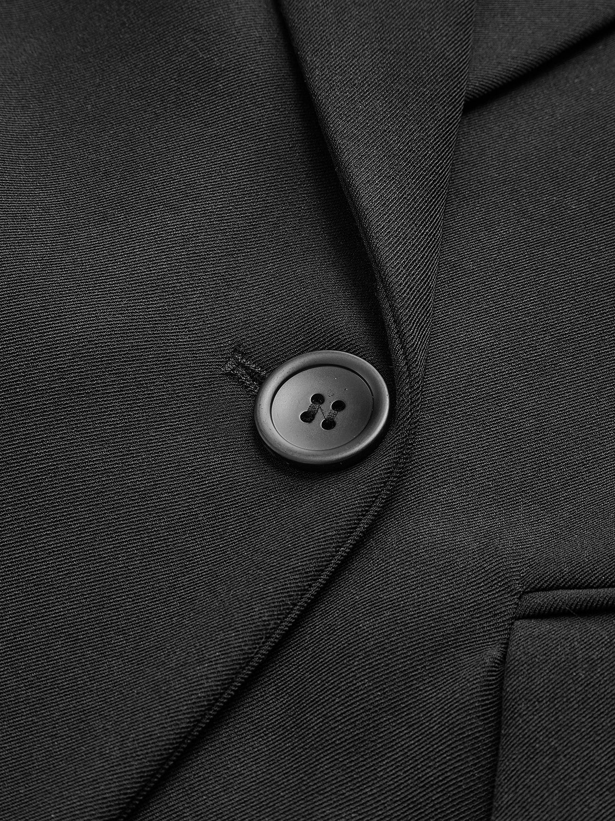 Women's Blazer Coat with Collar and Pocket