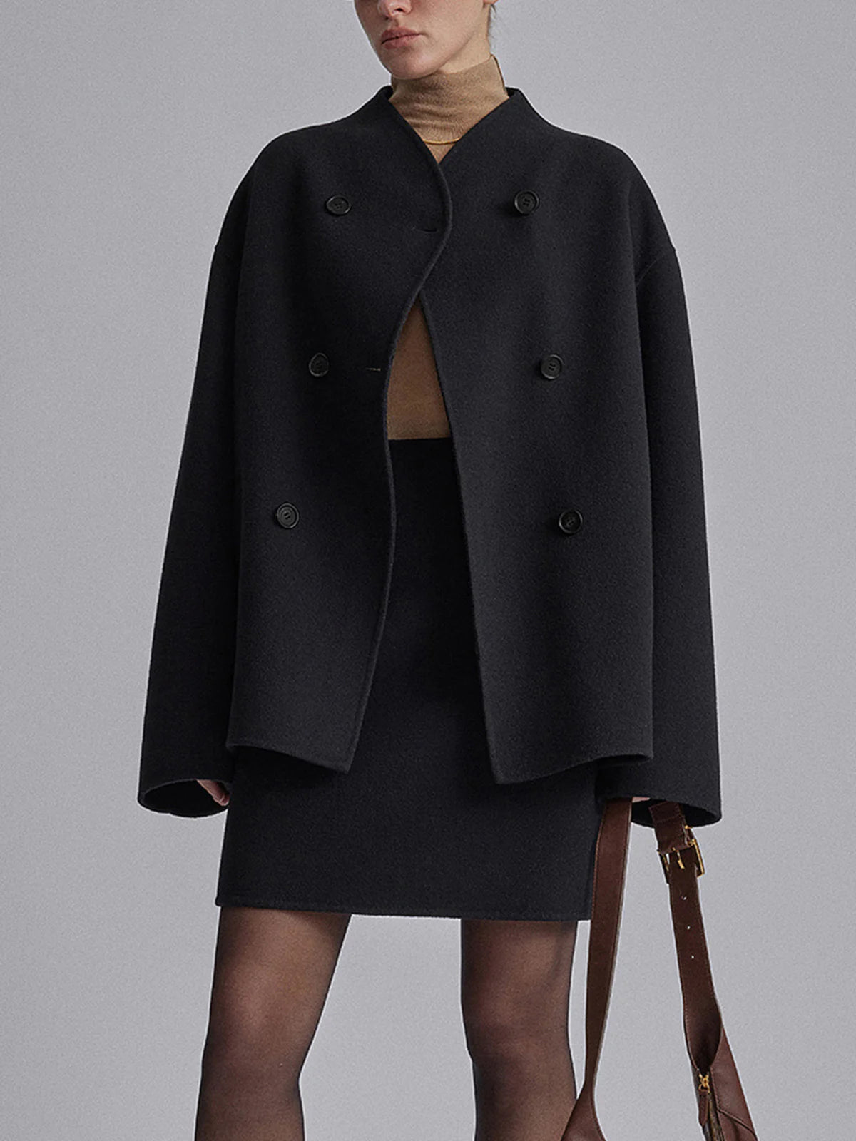 Women's Oversized Button-Down Jacket