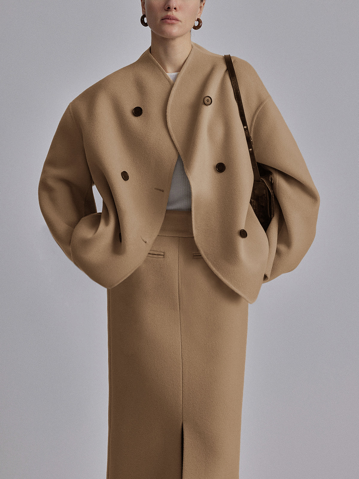 Women's Oversized Button-Down Jacket