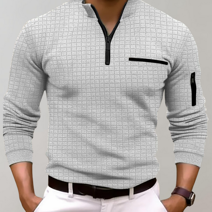 Men's Casual Comfortable Cotton Polo Shirt - Summer Wear