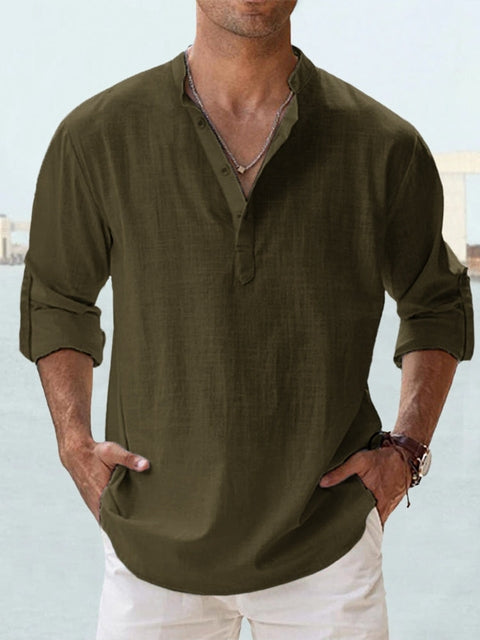 Pierce| Men's Casual Short Sleeve Shirt