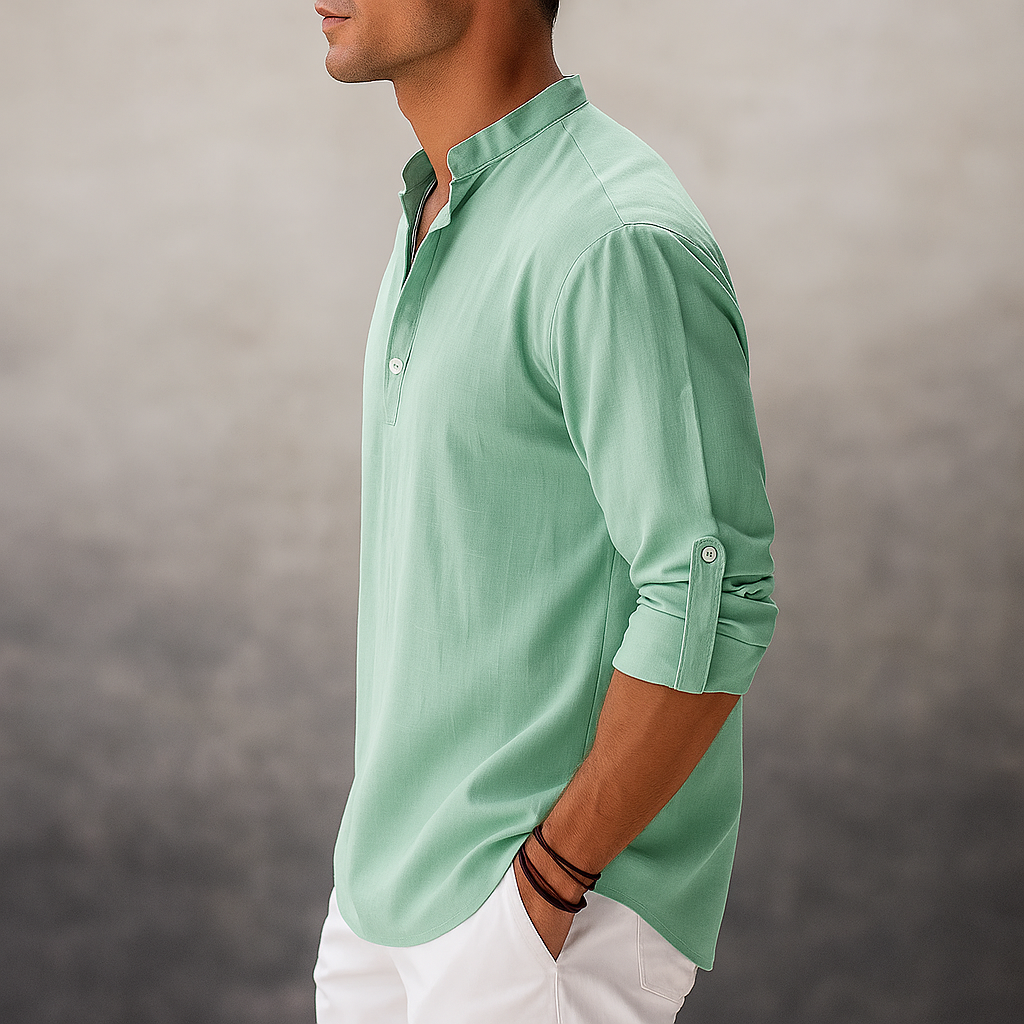 Pierce| Men's Casual Short Sleeve Shirt