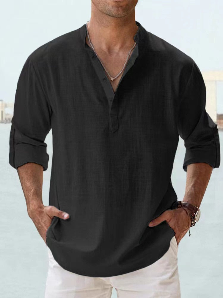 Pierce| Men's Casual Short Sleeve Shirt