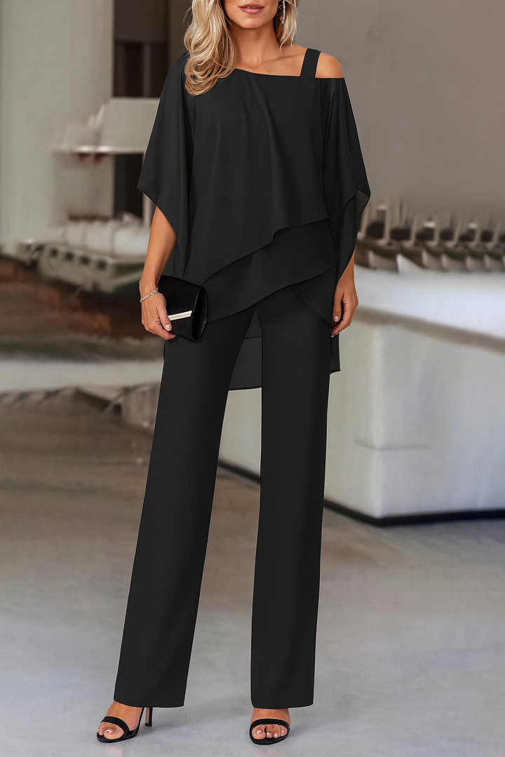 Elena| Women's Blouse Set, Evening