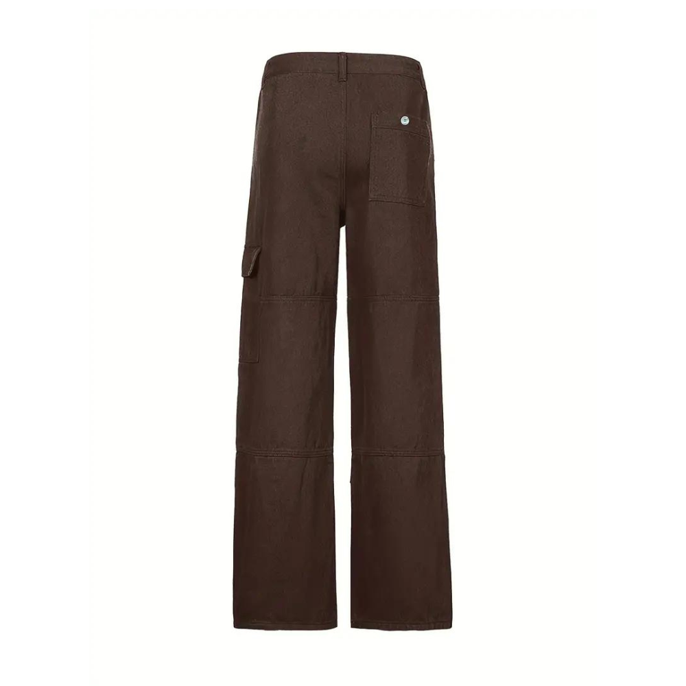 Emily | Women's Cotton Cargo Pants, Casual Everyday Wear