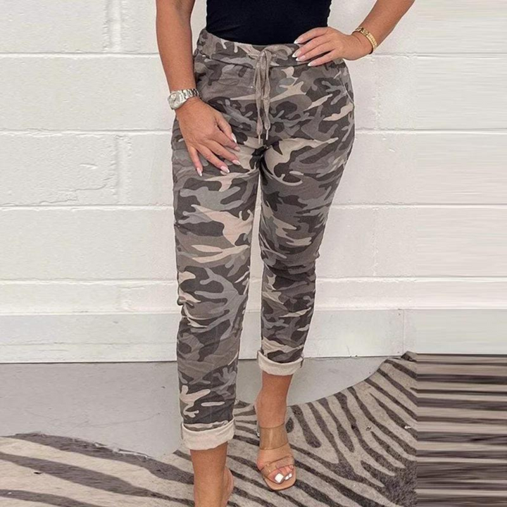 Penelope | Women's Camouflage Pants, Casual Wear