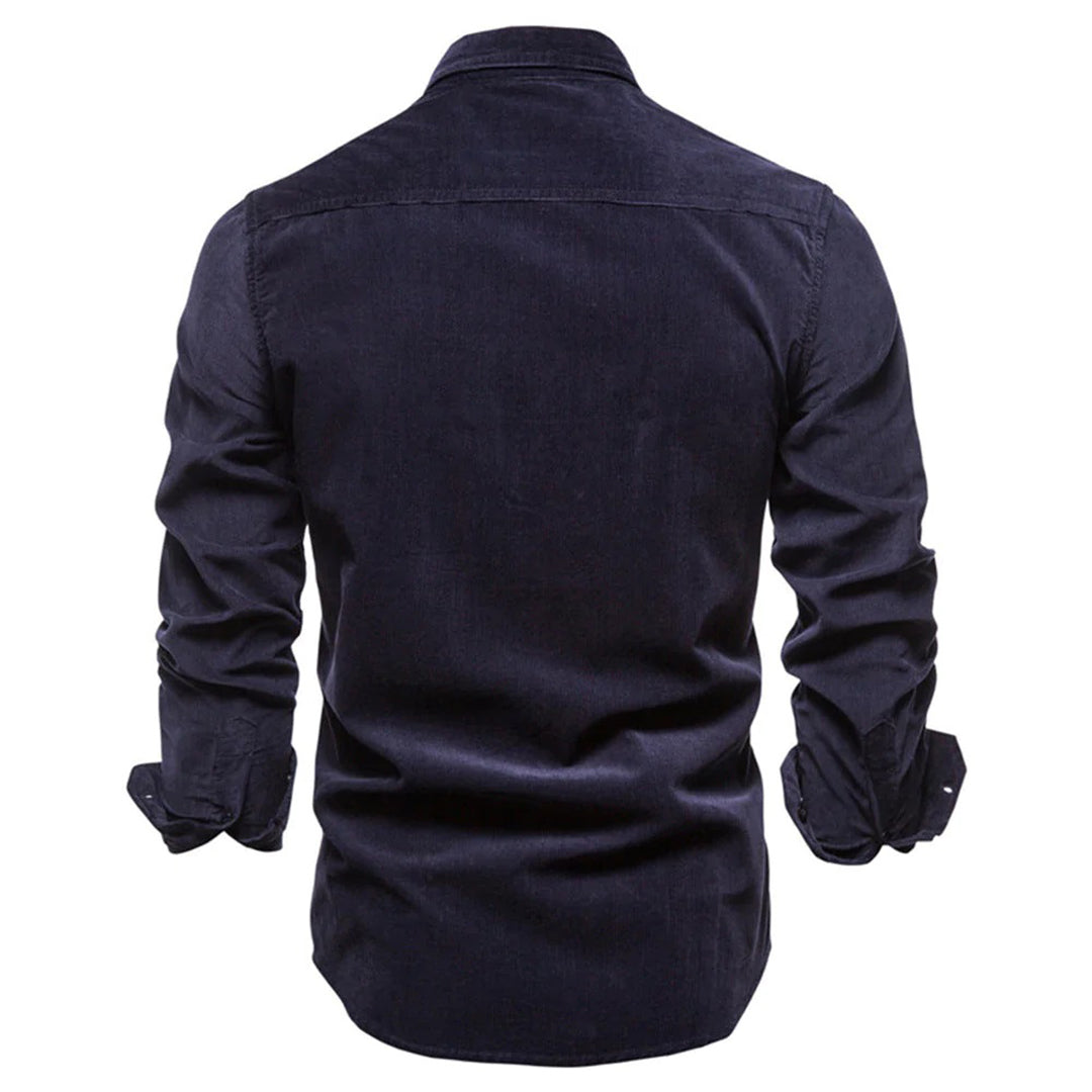 Men's Casual Corduroy Shirt - Summer Lightweight