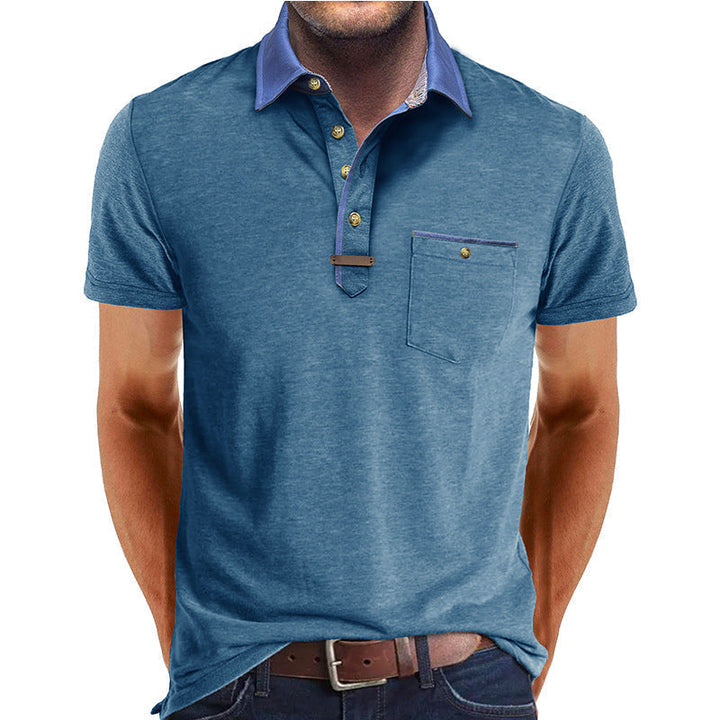 Men's Casual Cotton Polo Shirt - Everyday Wear