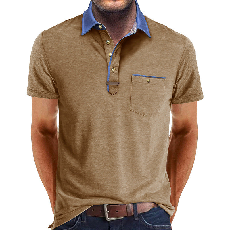 Men's Casual Cotton Polo Shirt - Everyday Wear