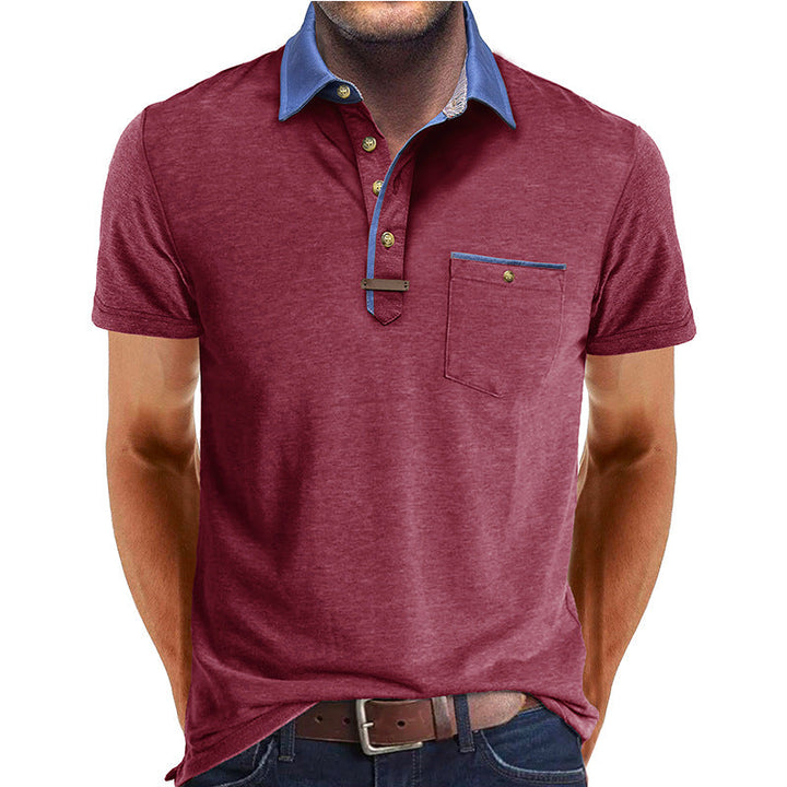 Men's Casual Cotton Polo Shirt - Everyday Wear
