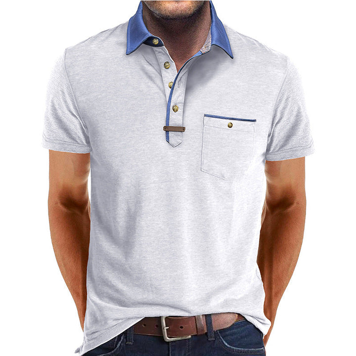 Men's Casual Cotton Polo Shirt - Everyday Wear