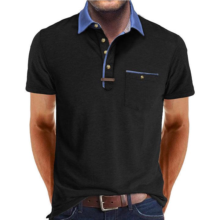 Men's Casual Cotton Polo Shirt - Everyday Wear
