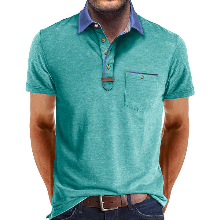 Men's Casual Cotton Polo Shirt - Everyday Wear