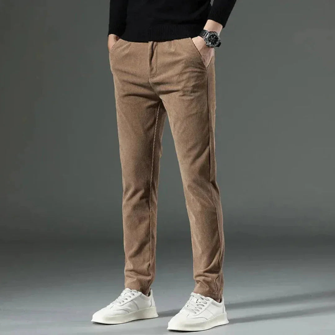Women's Classic Corduroy Pants - Casual Everyday Wear
