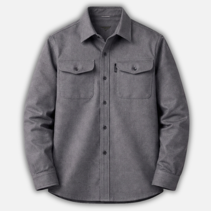 Men's Casual Denim Overshirt - Everyday Wear