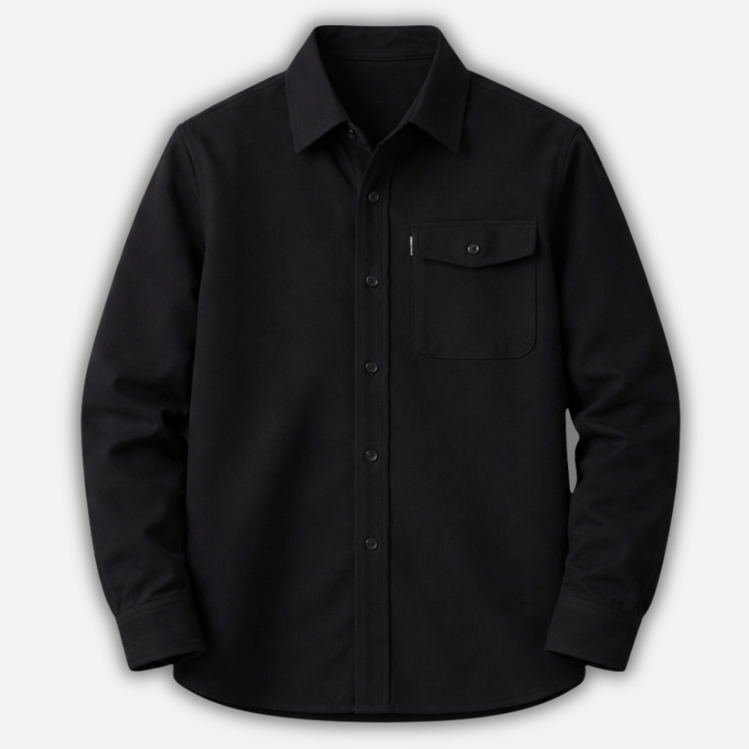 Men's Casual Denim Overshirt - Everyday Wear