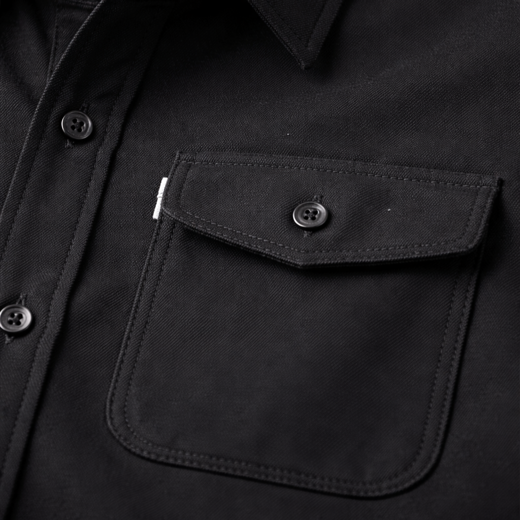 Men's Casual Denim Overshirt - Everyday Wear