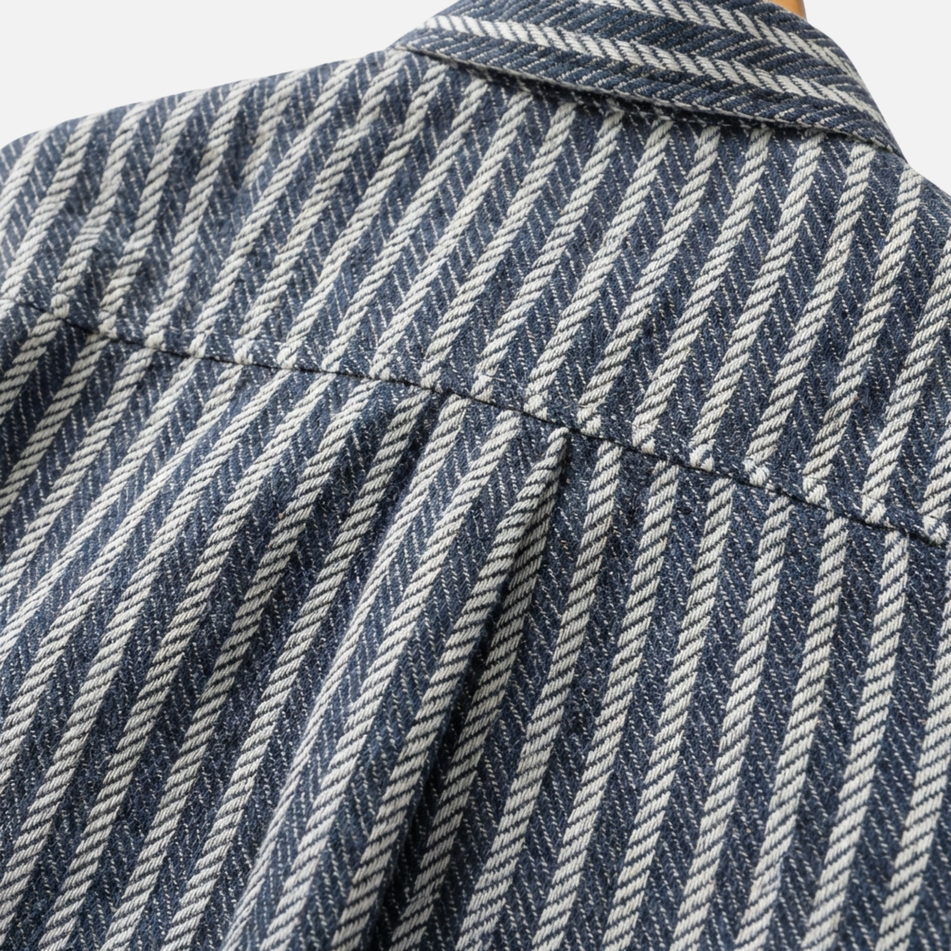 Men's Casual Striped Cotton Shirt - Everyday Wear