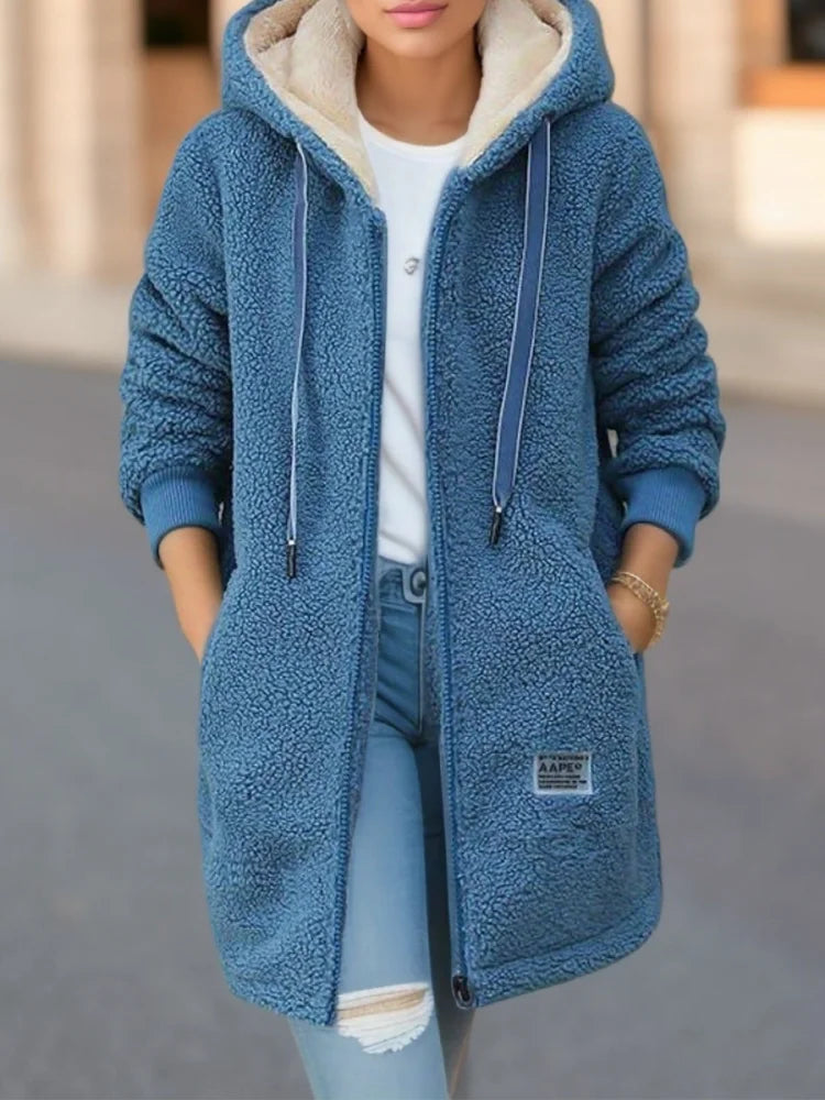 Women's Cozy Fleece Winter Hoodie