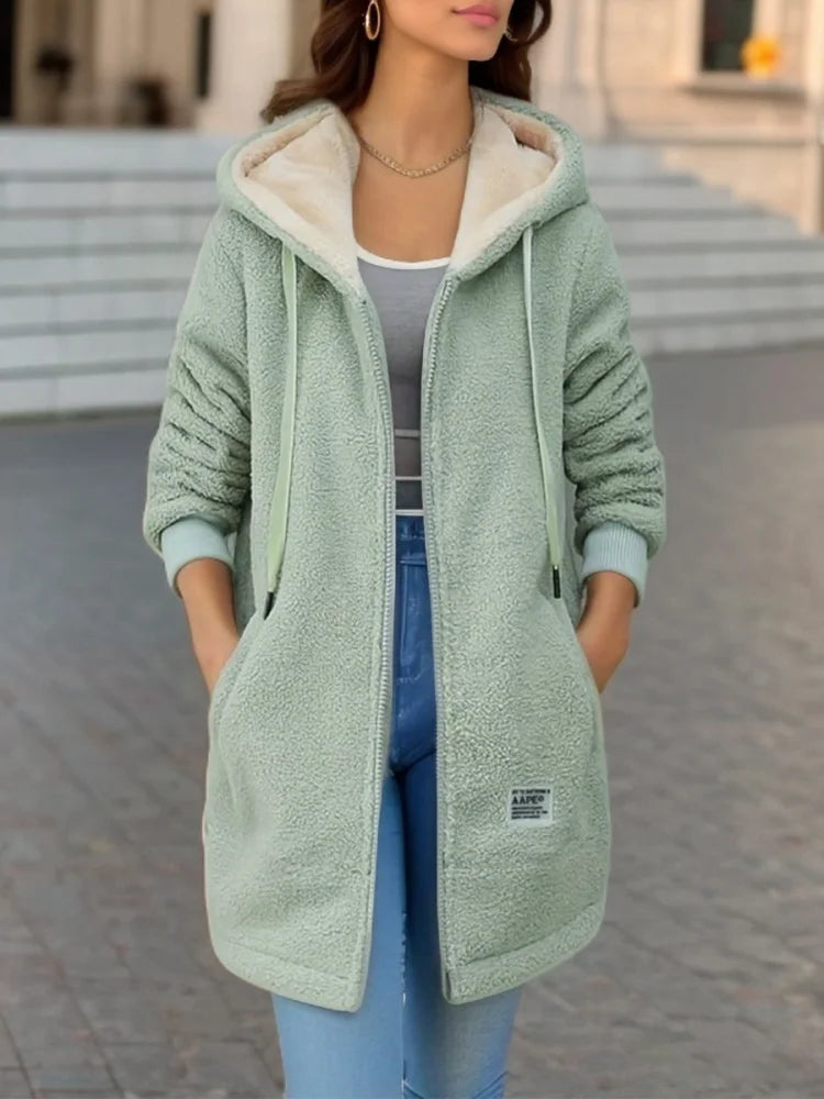 Women's Cozy Fleece Winter Hoodie