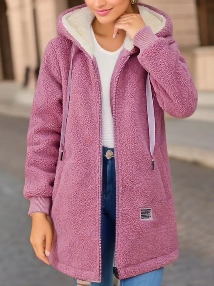 Women's Cozy Fleece Winter Hoodie