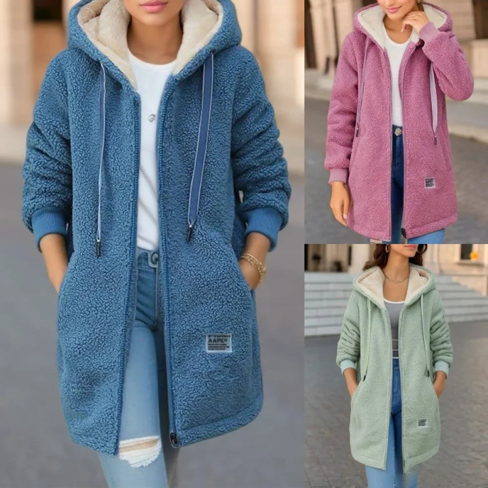Women's Cozy Fleece Winter Hoodie
