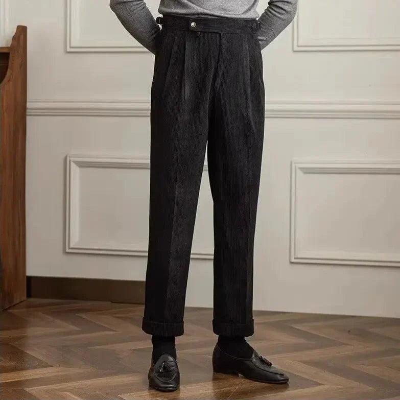 Men's Casual Corduroy Pants - Classic Comfort