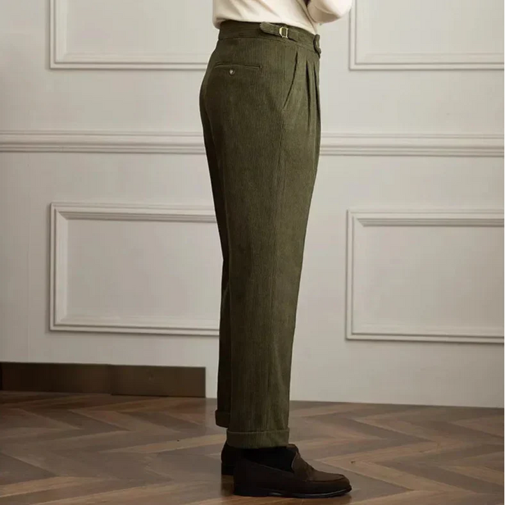 Men's Casual Corduroy Pants - Classic Comfort