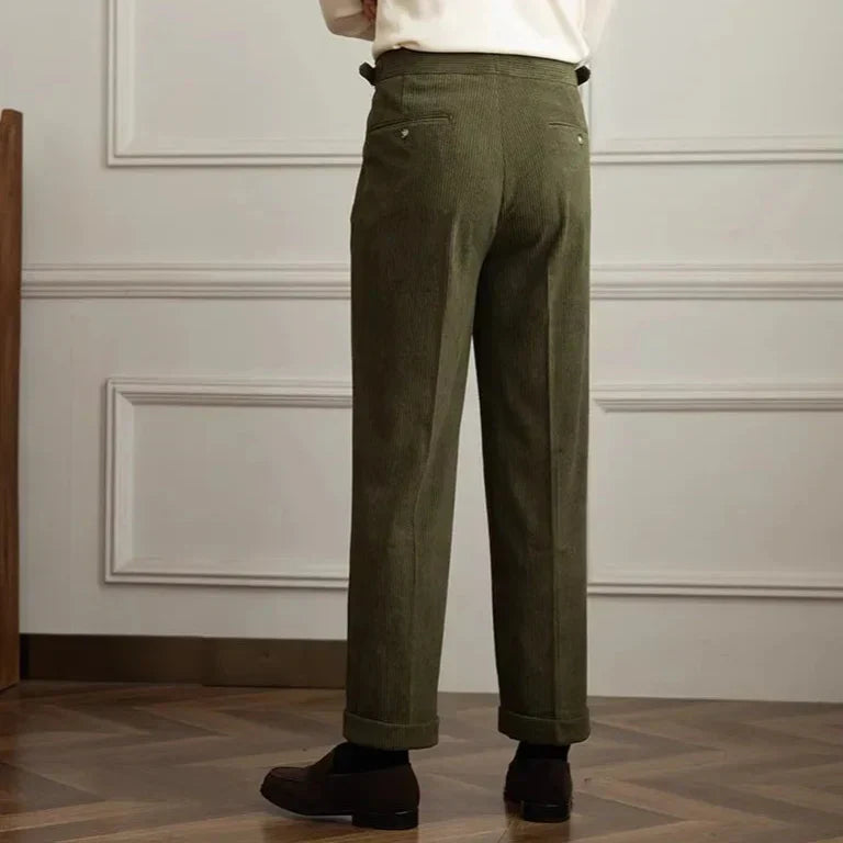 Men's Classic Corduroy Pants - Casual Wear