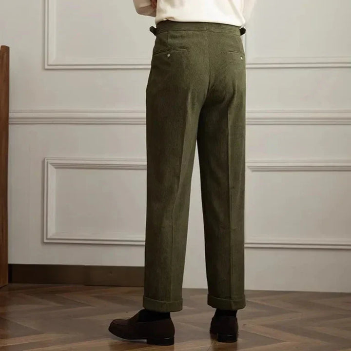 Men's Casual Corduroy Pants - Classic Comfort