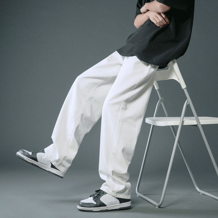Men's Classic Denim Jeans - Casual Wear