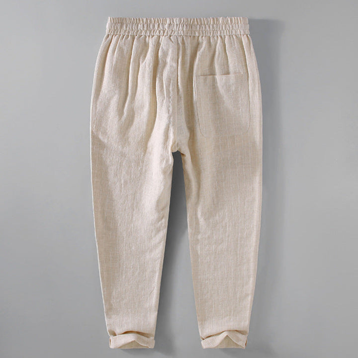 Men's Casual Lightweight Linen Pants - Summer Vacation