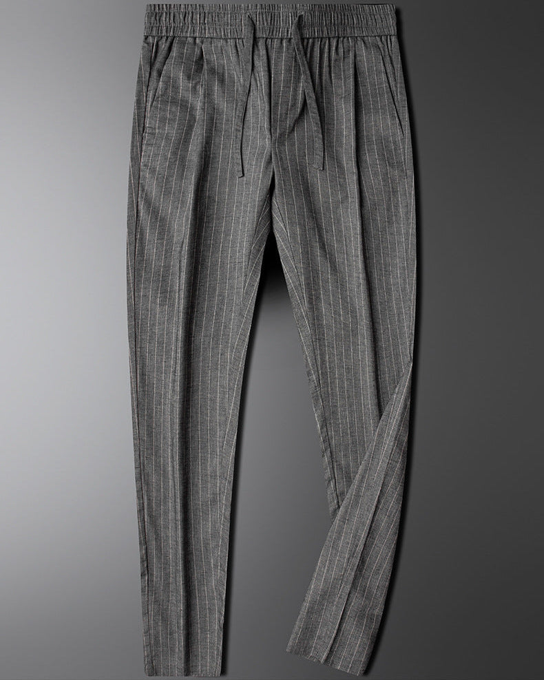 Men's Casual Linen Pants - Summer Beach