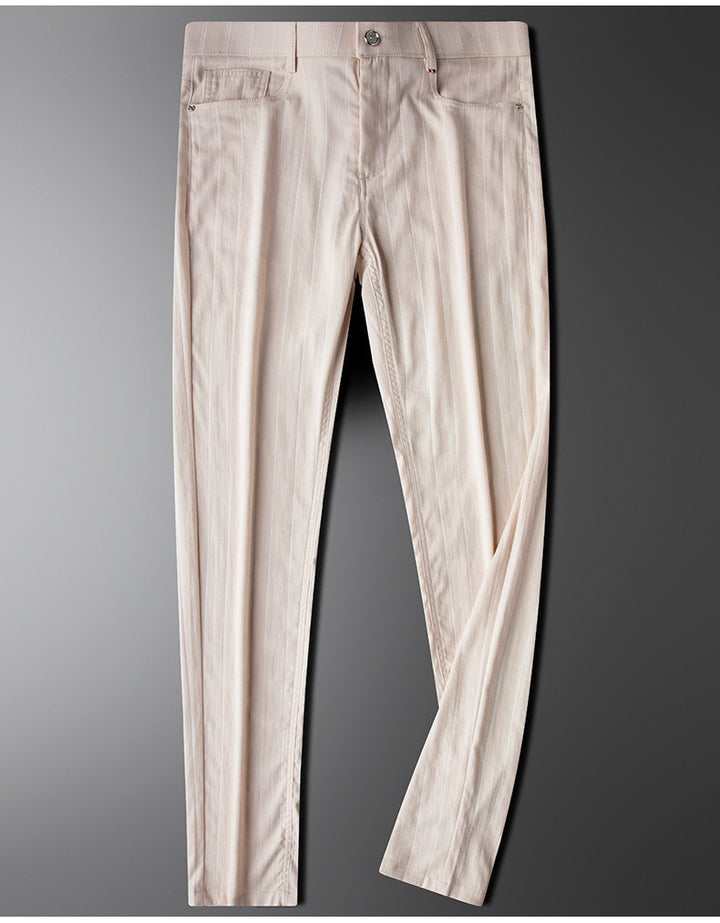 Men's Casual Textured Knit Pants - Everyday Comfort