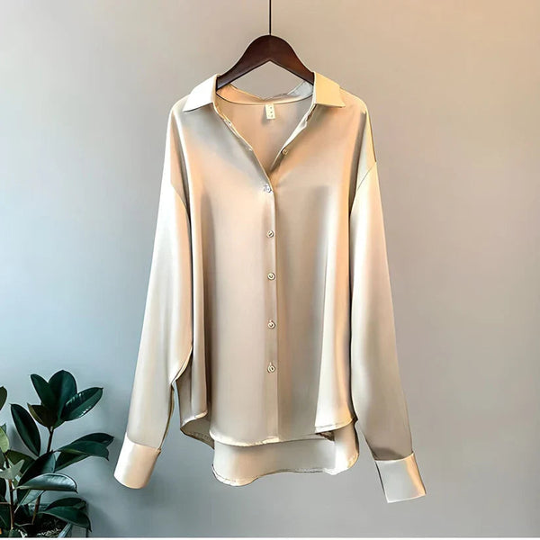 Sophia | Women's Silk Blouse, Casual Wear