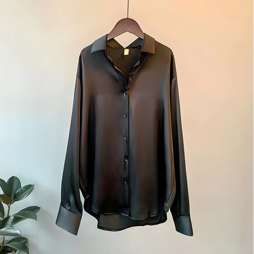 Sophia | Women's Silk Blouse, Casual Wear