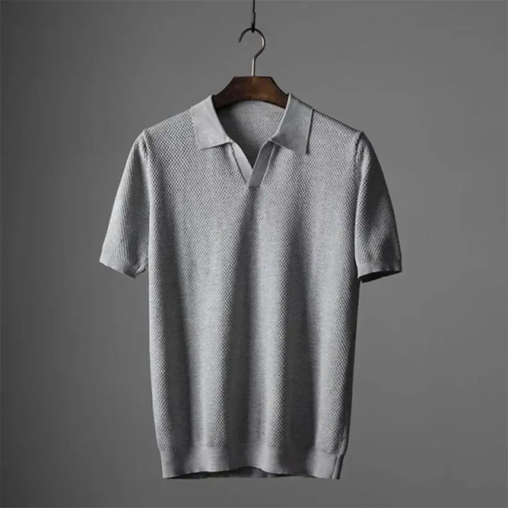 Men's Classic Fit Polo Shirt - Casual Summer