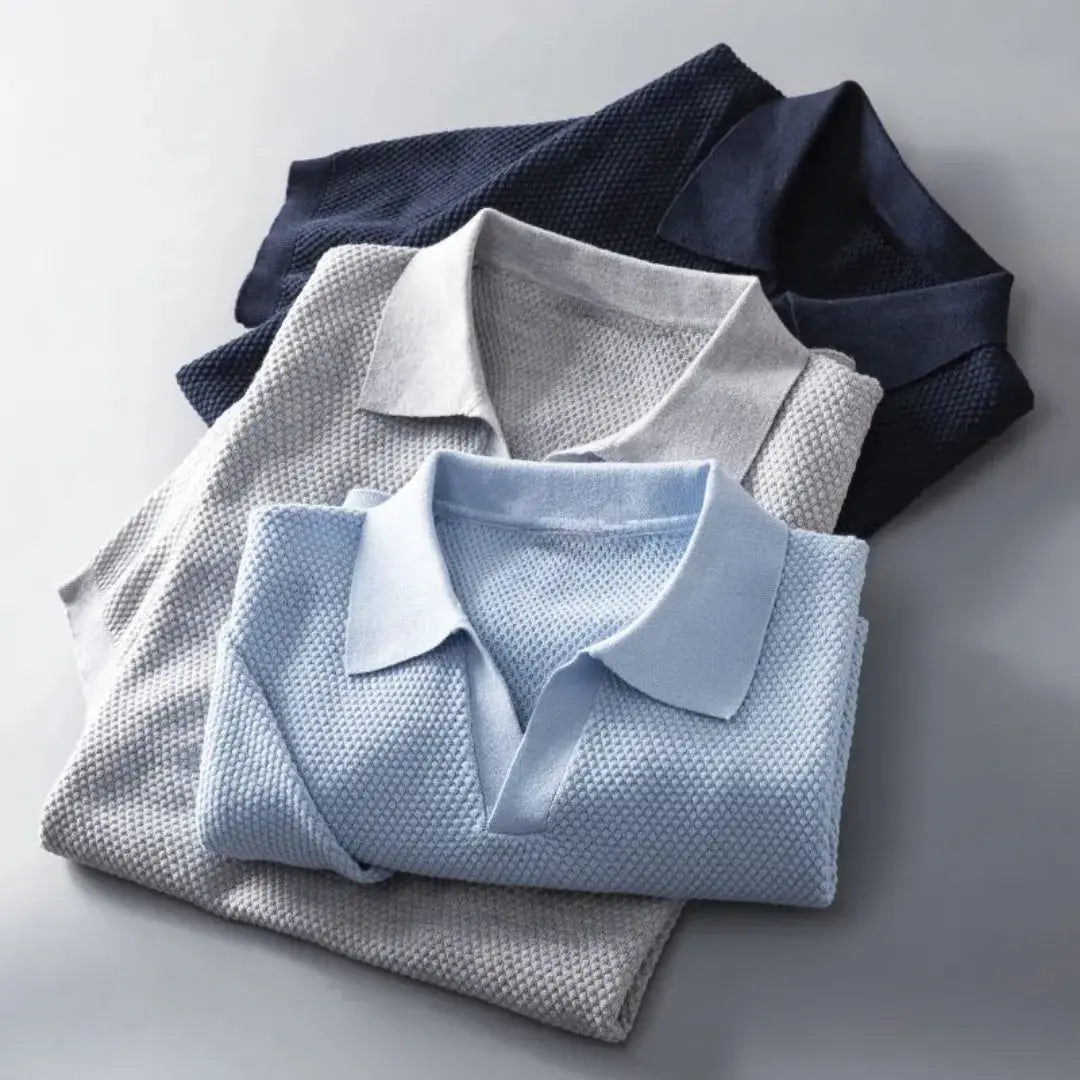 Men's Classic Fit Polo Shirt - Casual Summer