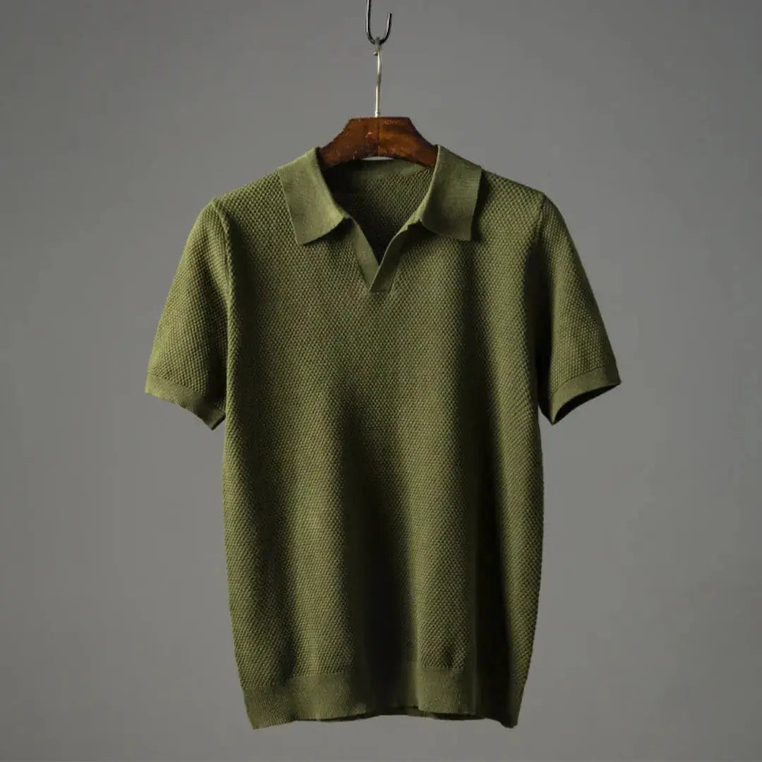 Men's Classic Fit Polo Shirt - Casual Summer