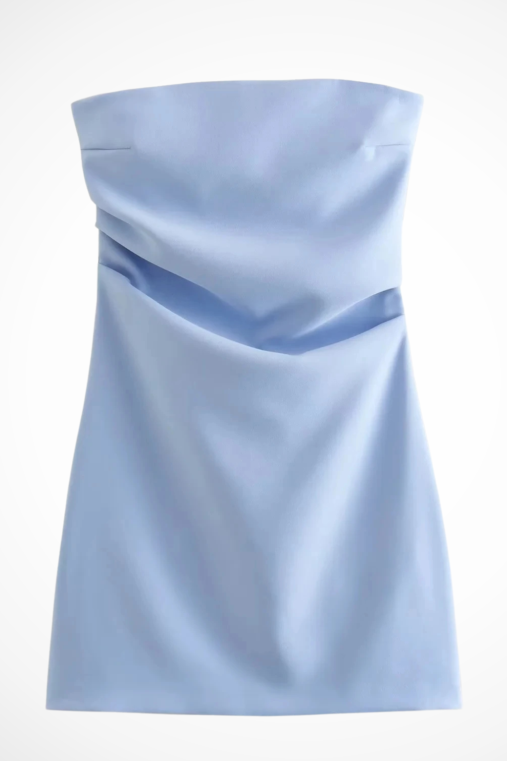 Women's Strapless Corset Cotton Mini Dress - Summer Race Day