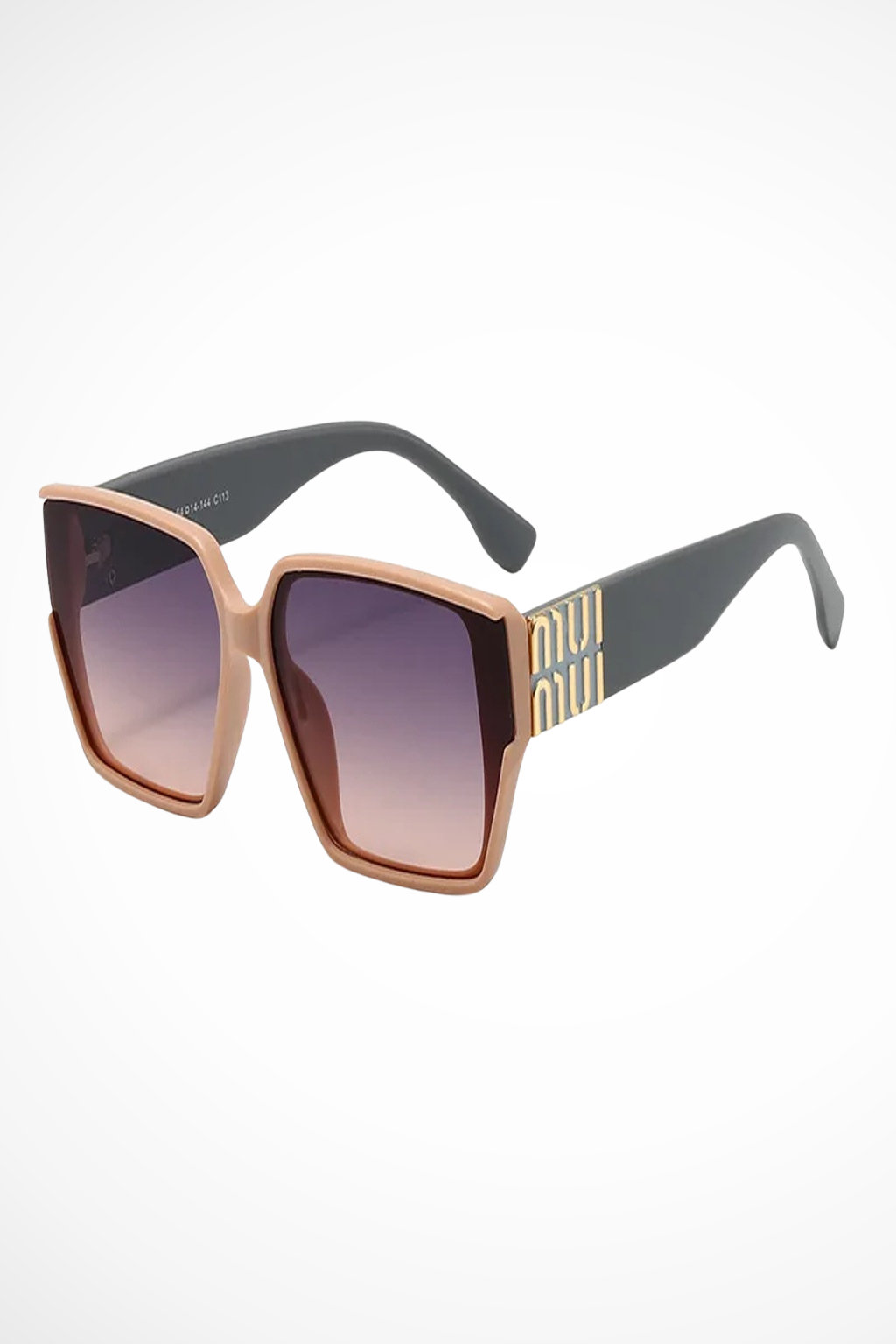 Women's Oversized Square Sunglasses - Summer Fashion Accessory
