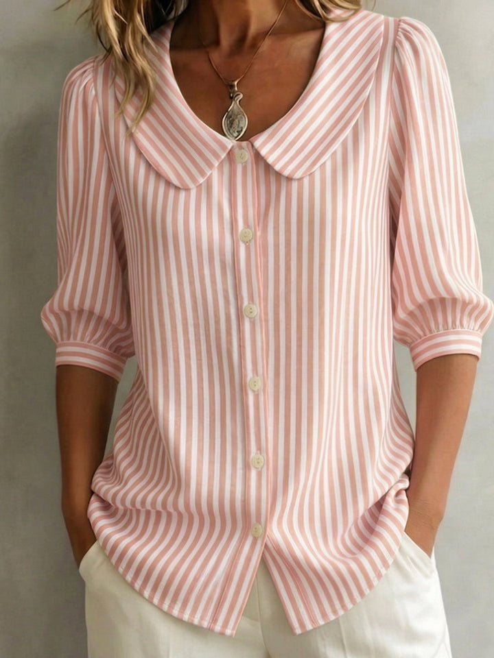 Jessica | Women's Striped Blouse, Casual