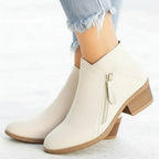 Women's Side-Zip Ankle Boots - Timeless Design