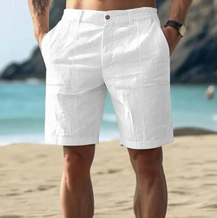 Men's Summer Relaxed Linen Shorts