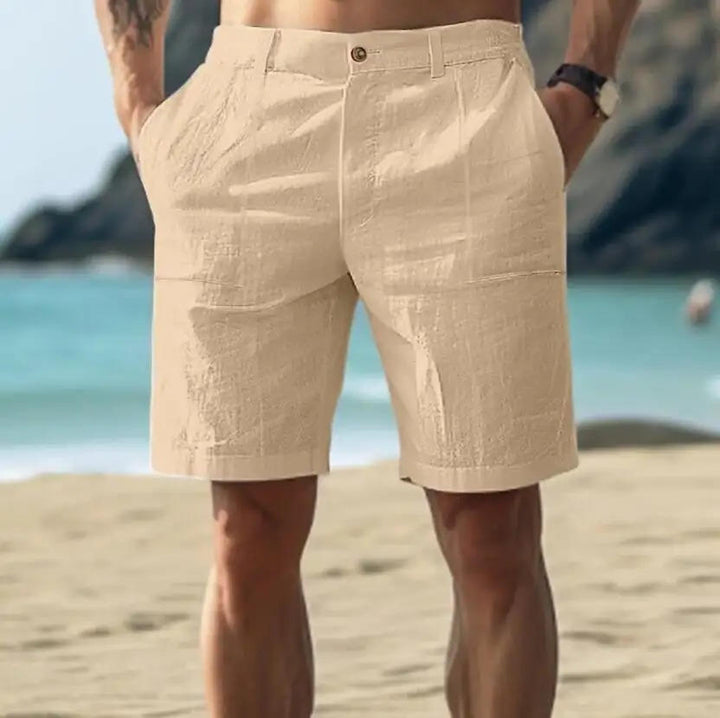 Men's Summer Relaxed Linen Shorts
