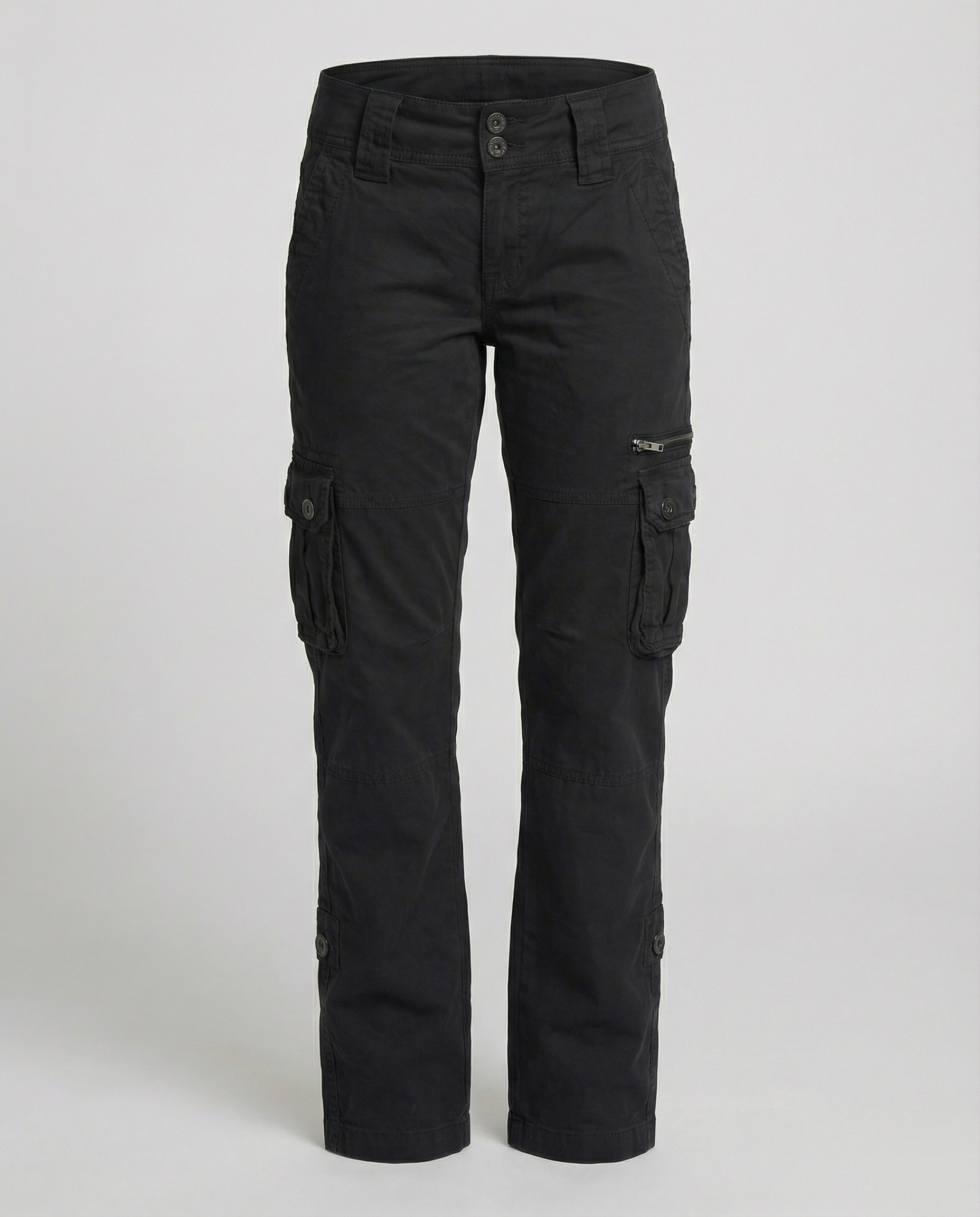 Taylor | Women's High-Waisted Utility Cargo Pants, Casual