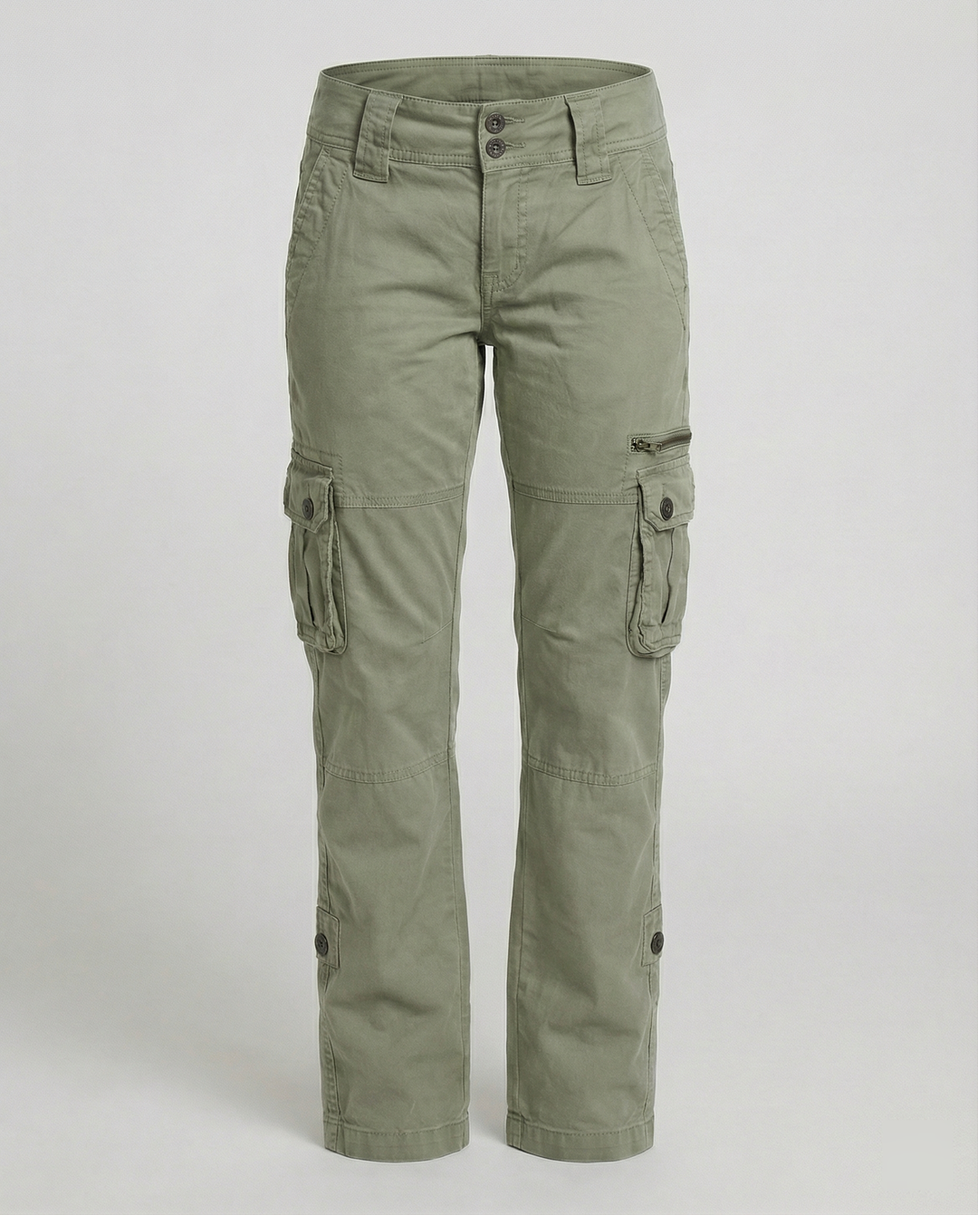 Taylor | Women's High-Waisted Utility Cargo Pants, Casual