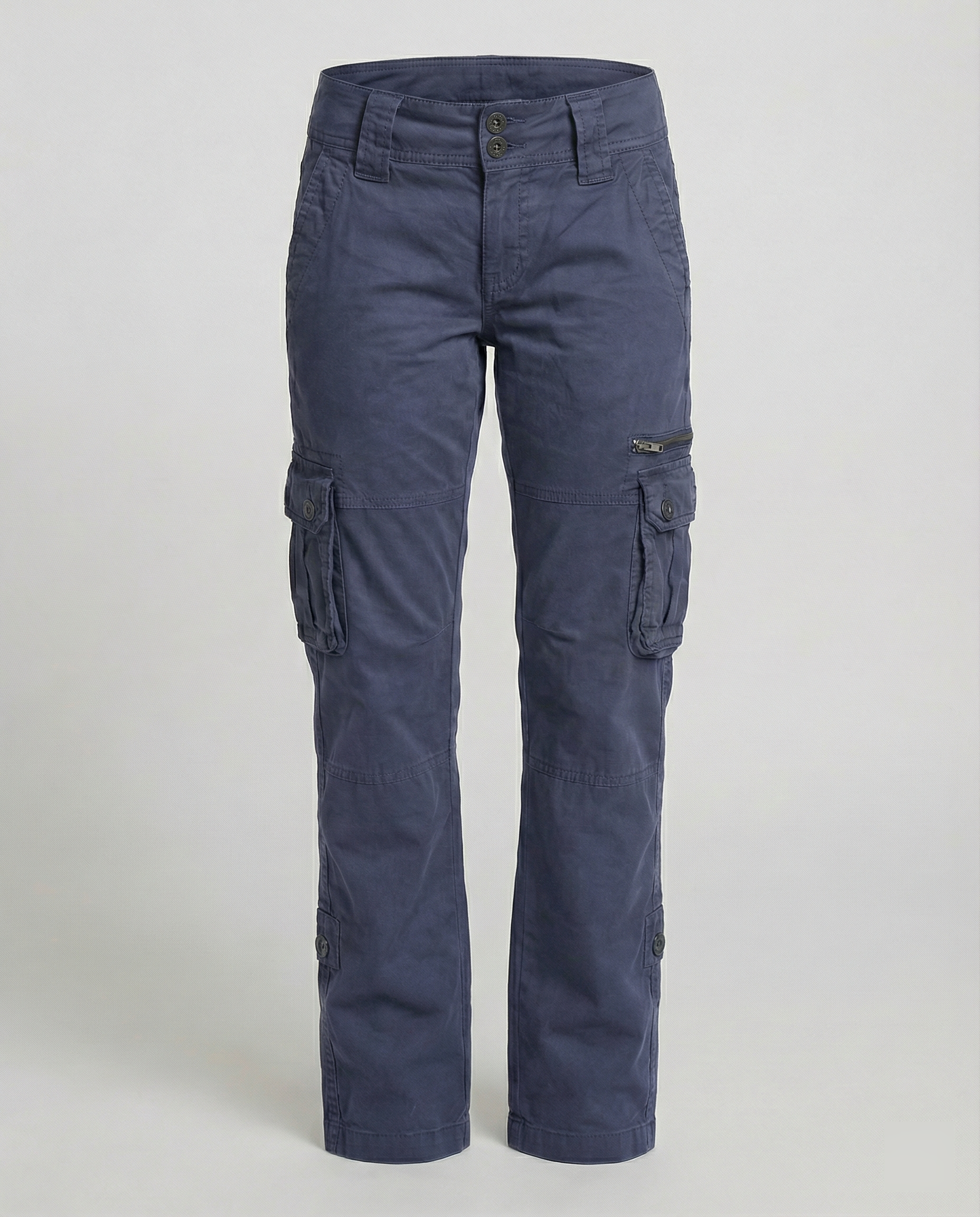 Taylor | Women's High-Waisted Utility Cargo Pants, Casual
