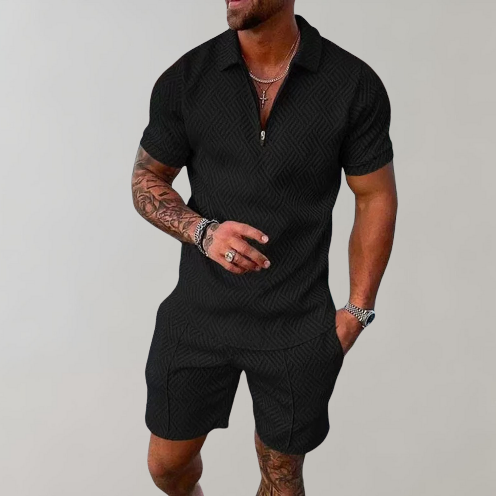 Remy | Men's Casual Short Sleeve Button-Up Shirt